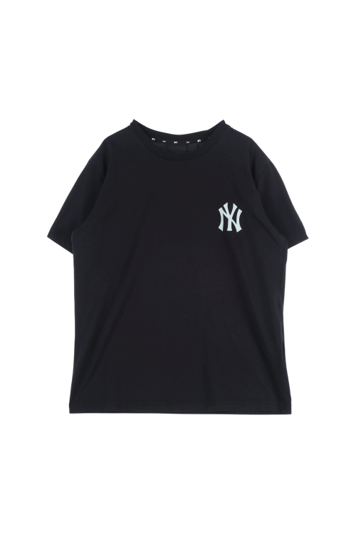 MLB (Man - XL) 코튼 폴리 로고 뉴욕 양키스 크루넥 반팔 티셔츠