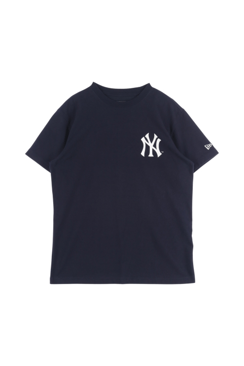 뉴에라 (Man - M) 코튼 폴리 자수 로고 뉴욕 양키스 프린팅 크루넥 반팔 티셔츠