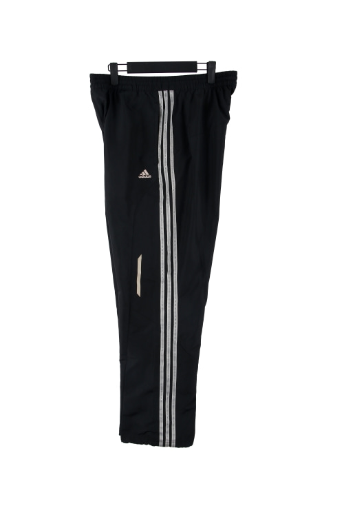 아디다스 (Man - XL) 폴리 3S 로고 배색 밴딩 트레이닝 팬츠