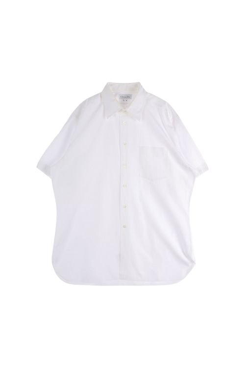 크리스챤 디올 (Man - XL) 코튼 원 포켓 반팔 셔츠