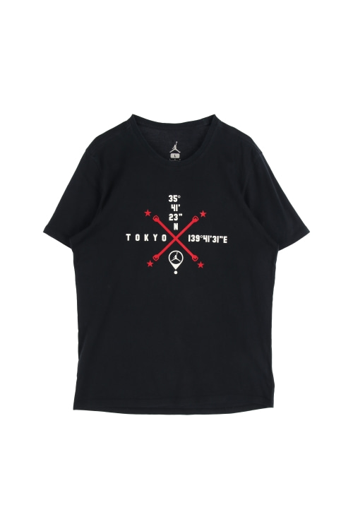 나이키 (Woman - L) 조던 코튼 로고 TOKYO 프린팅 크루넥 반팔 티셔츠