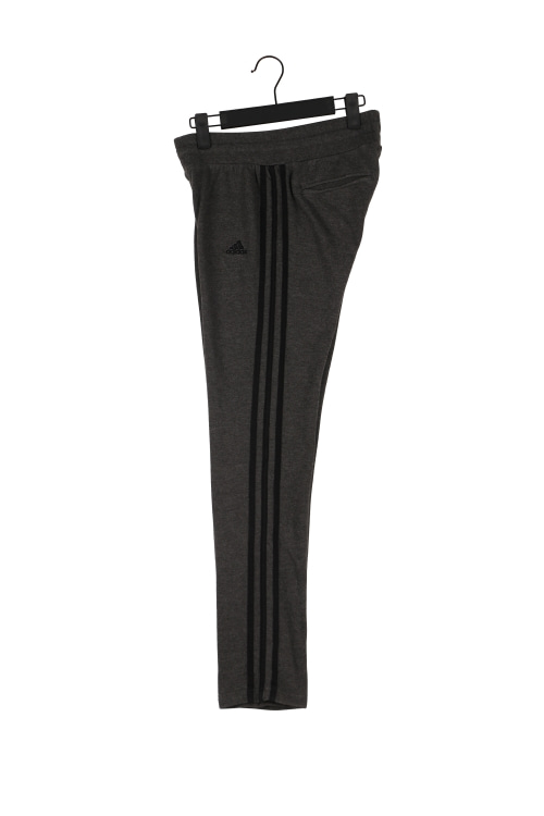 아디다스 코튼 모달 3S 로고 트랙 팬츠 (Woman - XS)