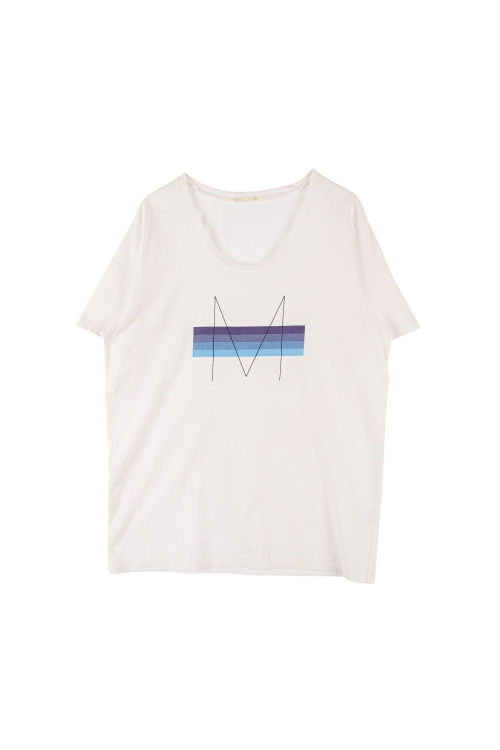 GU (Woman - L) 코튼 프린팅 반팔 티셔츠