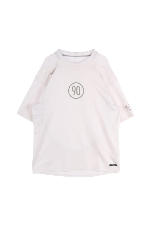 나이키 (Man - XL) 자수 스우시 로고 SPHERE REACT 90 크루넥 반팔 티셔츠