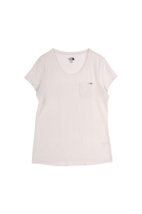 노스페이스 (Woman - L) 폴리 로고 원 포켓 반팔 티셔츠
