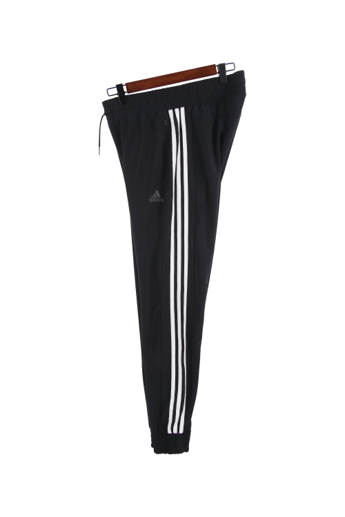 아디다스 (Woman - XS) 폴리 3S 로고 에어로레디 스트링 트레이닝 조거 팬츠