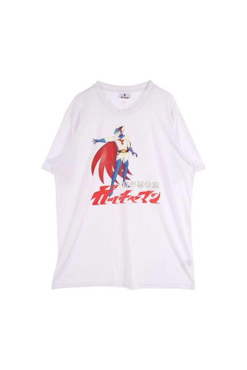 JAPAN (Man - XL) 폴리 코튼 독수리 오형제 프린팅 크루넥 반팔 티셔츠