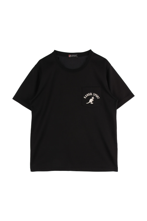 캉골 (Man - M) 폴리 로고 원 포켓 크루넥 반팔 티셔츠