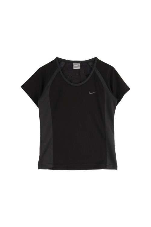 나이키 (Woman - S) 폴리 자수 스우시 로고 드라이핏 반팔 티셔츠