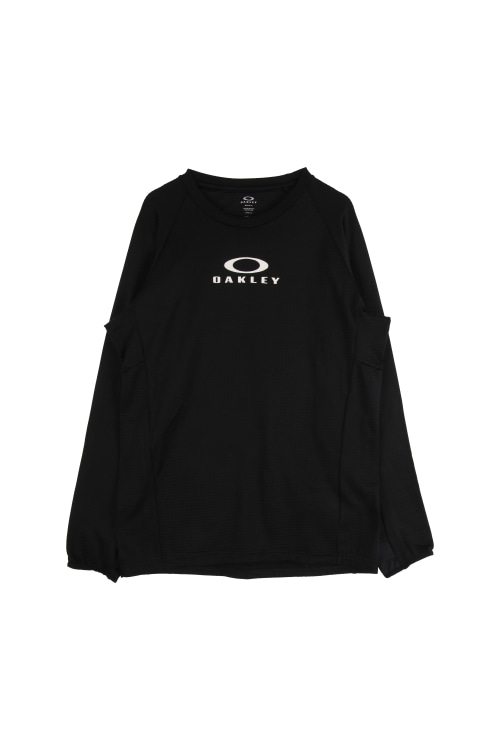 오클리 (Man - L) 폴리 로고 크루넥 긴팔 티셔츠
