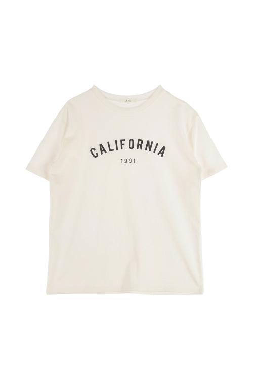 KOREA (Woman - F) CALIFORNIA 프린팅 크루넥 반팔 티셔츠