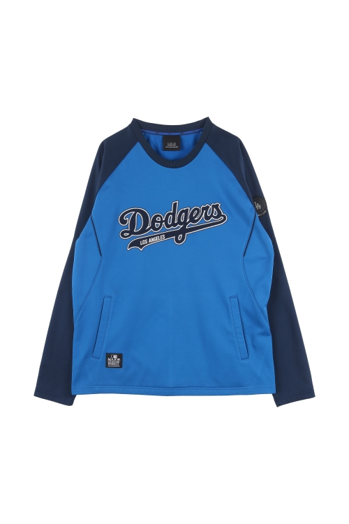 MLB (Man - XL) 폴리 로고 LA 다저스 크루넥 긴팔 티셔츠