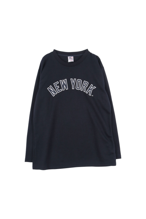 MLB (Man - XL) [미사용품] 폴리 코튼 뉴욕 크루넥 긴팔 티셔츠