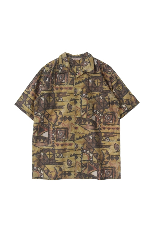 JAPAN (Man - L) 패턴 반팔 셔츠