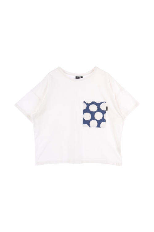 유니클로 x 마리메꼬 (Woman - XL) 코튼 로고 크루넥 반팔 티셔츠