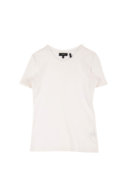 띠어리 (Woman - XS) 피마 코튼 크루넥 반팔 티셔츠
