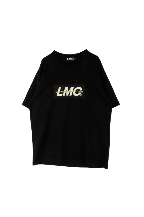 LMC (Man - L) 코튼 빅로고 크루넥 반팔 티셔츠
