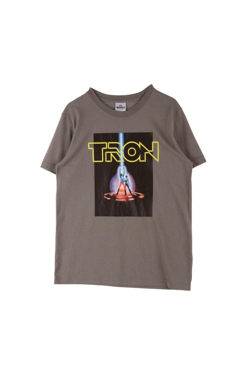 GU x 디즈니 (Man - S) 코튼 폴리 트론 프린팅 크루넥 반팔 티셔츠
