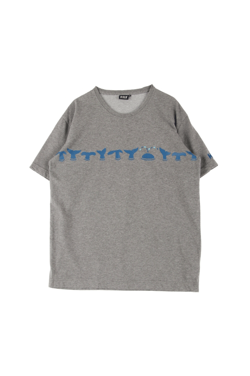 헬리한센 (Man - XL) 코튼 폴리 로고 프린팅 크루넥 반팔 티셔츠