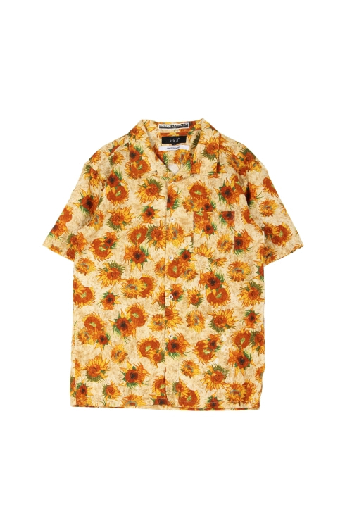 JAPAN (Man - L) 코튼 원포켓 패턴 반팔 셔츠