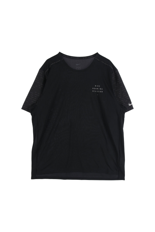 나이키 (Man - 2XL) 폴리 스우시 드라이핏 배색 패턴 크루넥 반팔 티셔츠