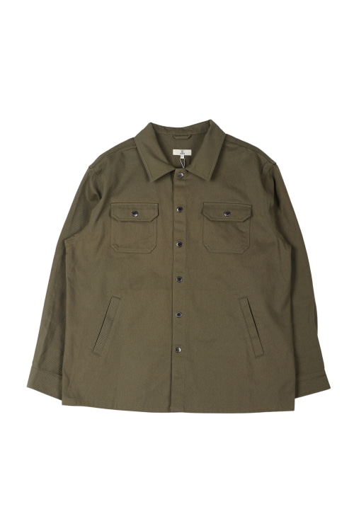바스틱 (Man - L) [미사용품] 코튼 투포켓 긴팔 셔츠 자켓