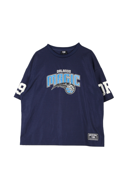 NBA (Man - XL) 폴리 로고 올랜도 매직 크루넥 반팔 티셔츠