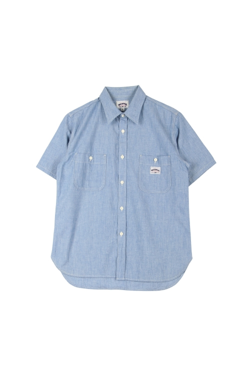 JAPAN (Man - L) 코튼 투포켓 반팔 셔츠